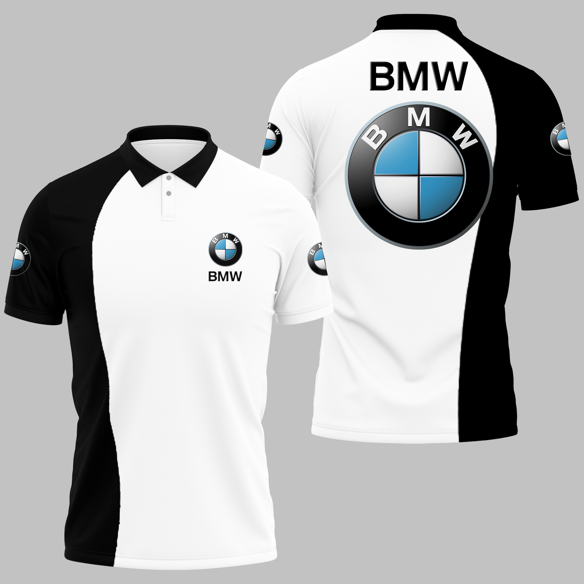 BMW Polo Shirt 7 Colors Ver 2 - Famjoys BMW Polo Shirt 7 Colors Ver 2 - Famjoys