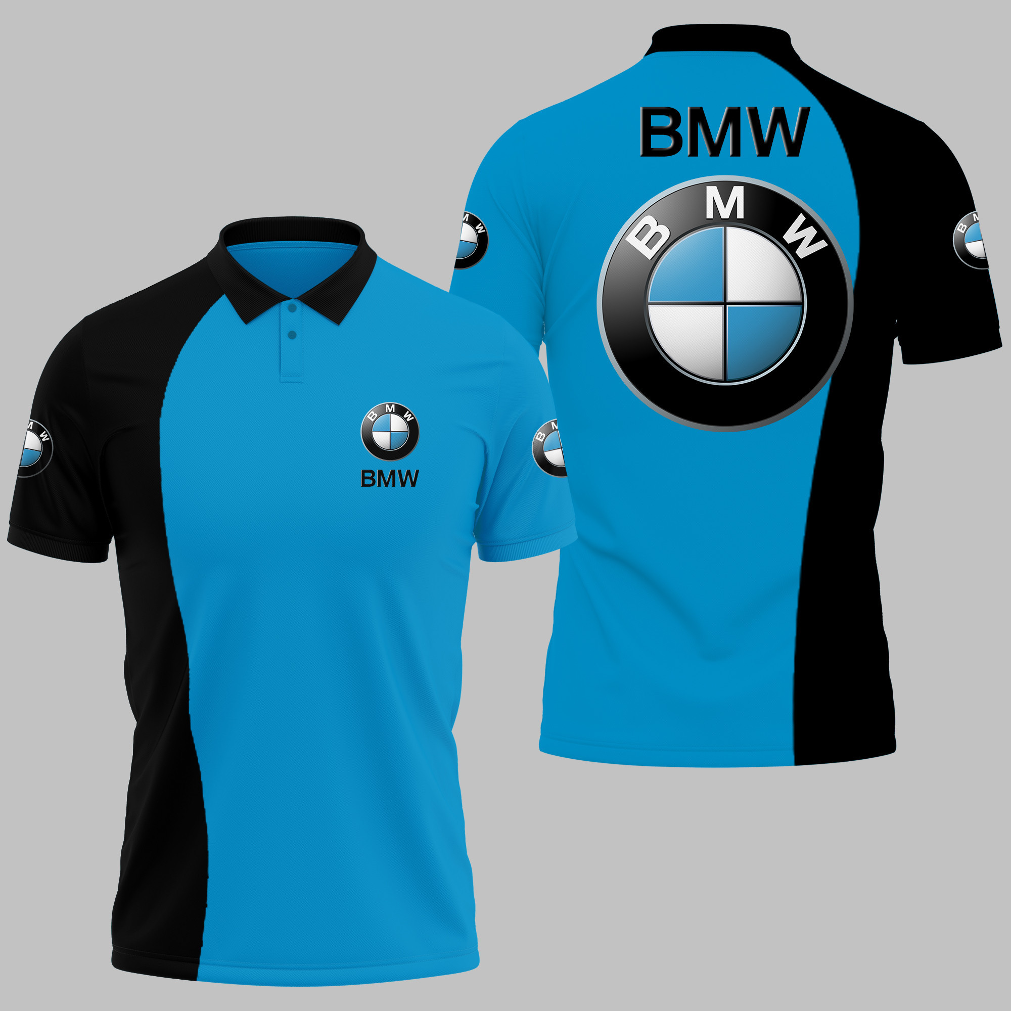 BMW Polo Shirt 7 Colors Ver 2 - Famjoys BMW Polo Shirt 7 Colors Ver 2 - Famjoys