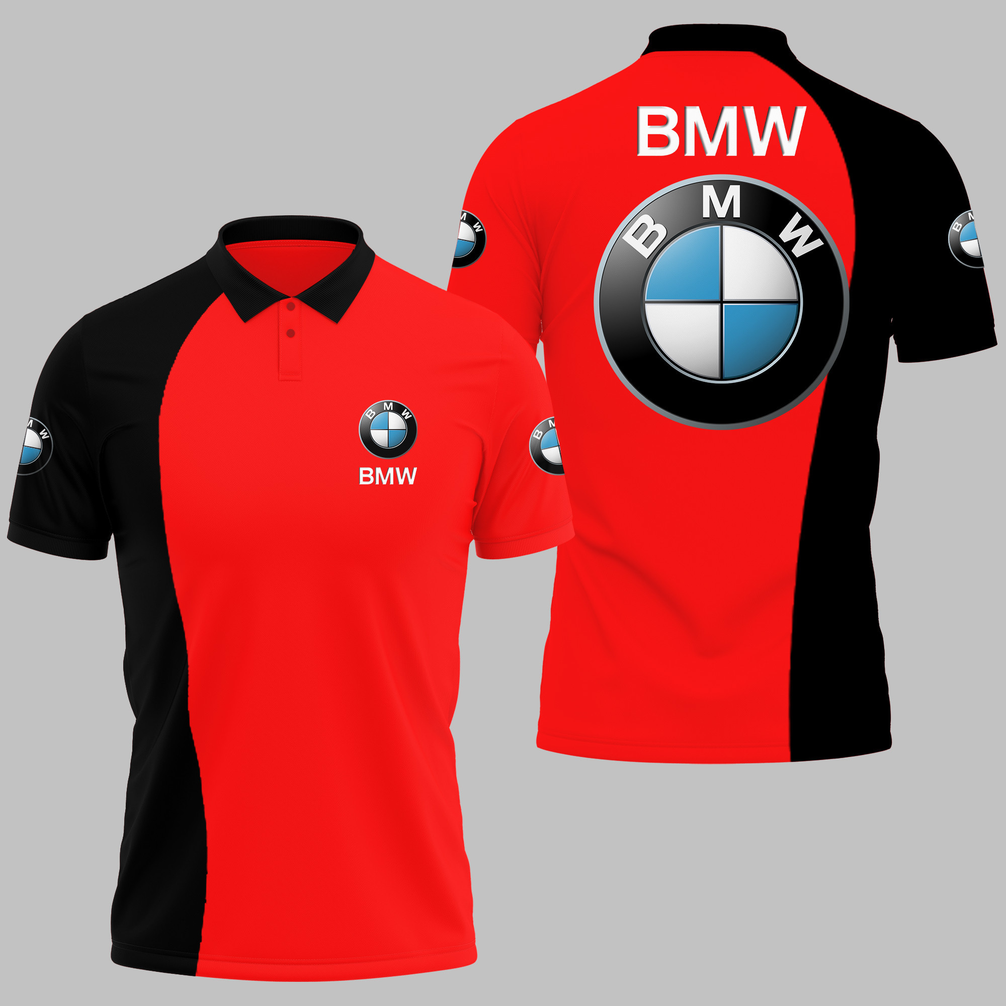 BMW Polo Shirt 7 Colors Ver 2 - Famjoys BMW Polo Shirt 7 Colors Ver 2 - Famjoys