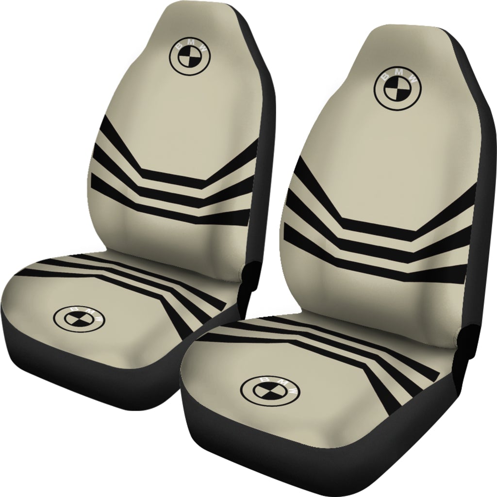 BMW Seat Covers Beige and Black - Famjoys BMW Seat Covers Beige and Black - Famjoys