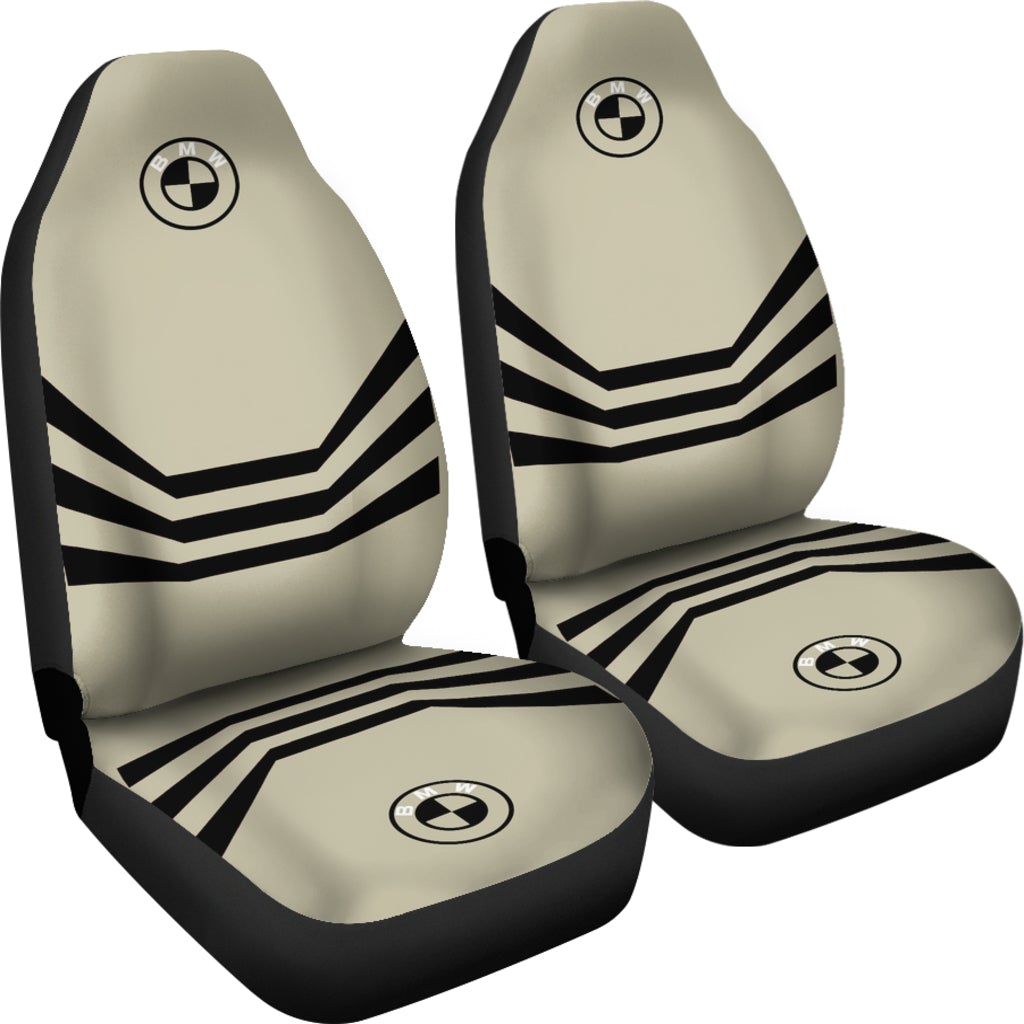 BMW Seat Covers Beige and Black - Famjoys BMW Seat Covers Beige and Black - Famjoys