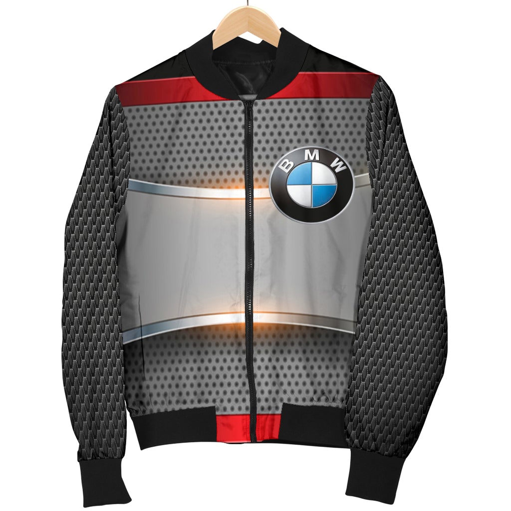 BMW Women's Bomber Jacket RW - Famjoys BMW Women's Bomber Jacket RW - Famjoys