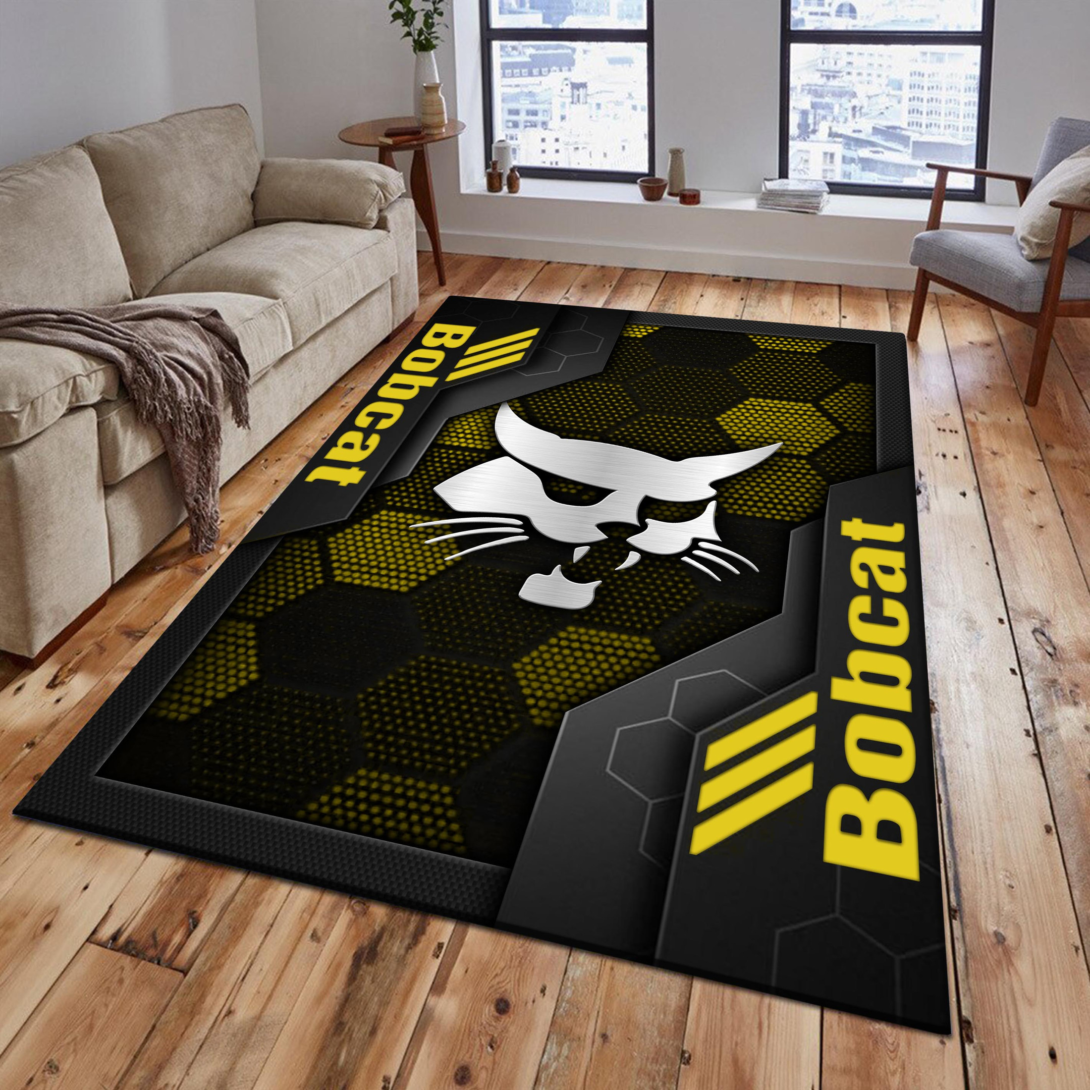 Bobcat Area Rugs 2625 Multicolor - Famjoys Bobcat Area Rugs 2625 Multicolor - Famjoys