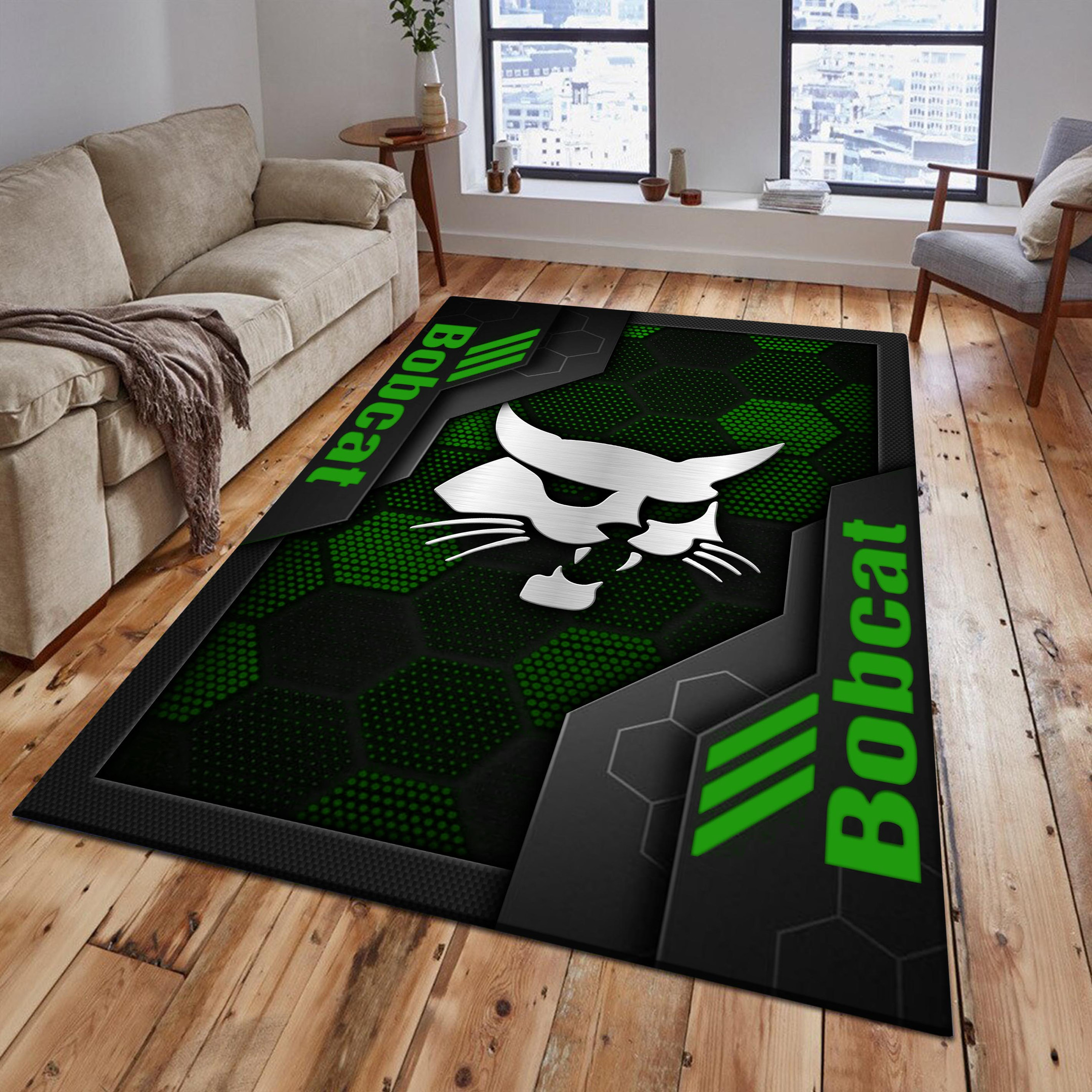 Bobcat Area Rugs 2625 Multicolor - Famjoys Bobcat Area Rugs 2625 Multicolor - Famjoys