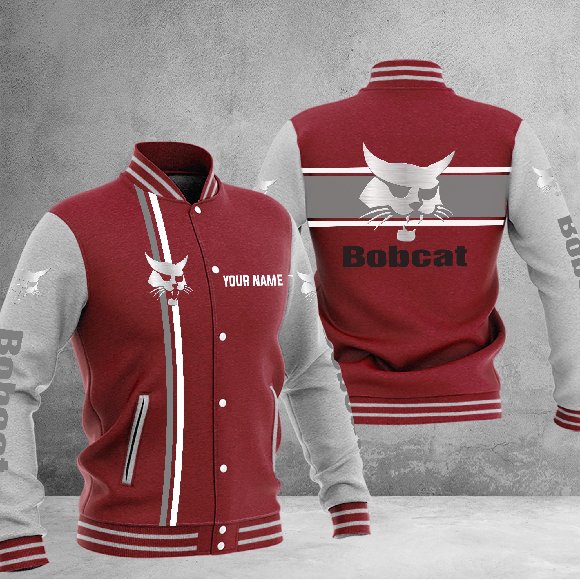 Bobcat Baseball Jacket - Famjoys Bobcat Baseball Jacket - Famjoys