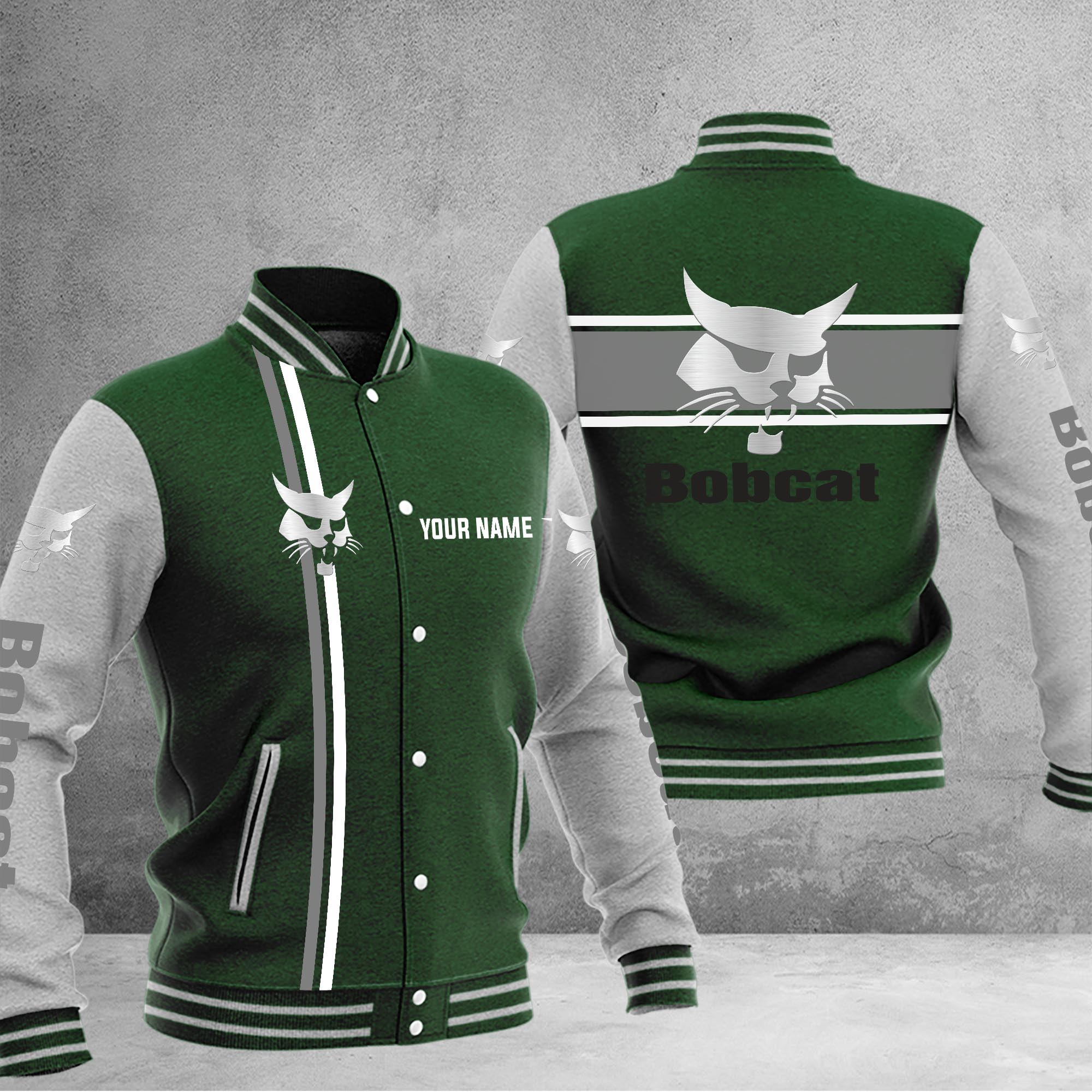 Bobcat Baseball Jacket - Famjoys Bobcat Baseball Jacket - Famjoys