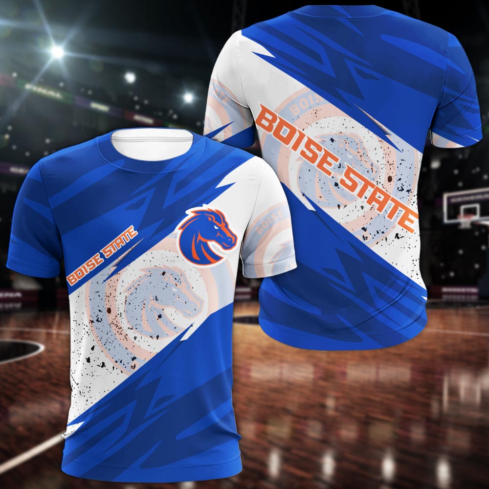 Boise State Broncos All Over Print Apparel - Famjoys Boise State Broncos All Over Print Apparel - Famjoys