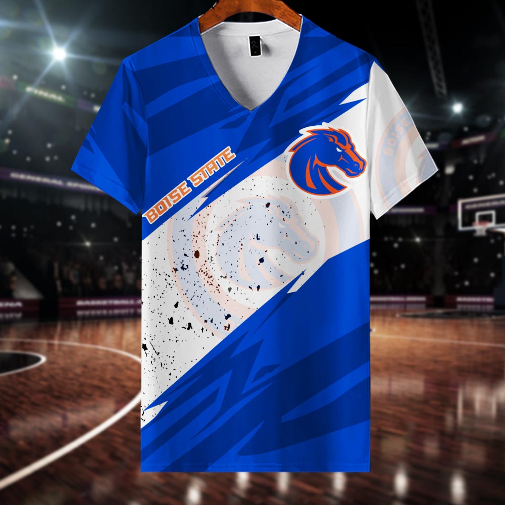 Boise State Broncos All Over Print Apparel - Famjoys Boise State Broncos All Over Print Apparel - Famjoys