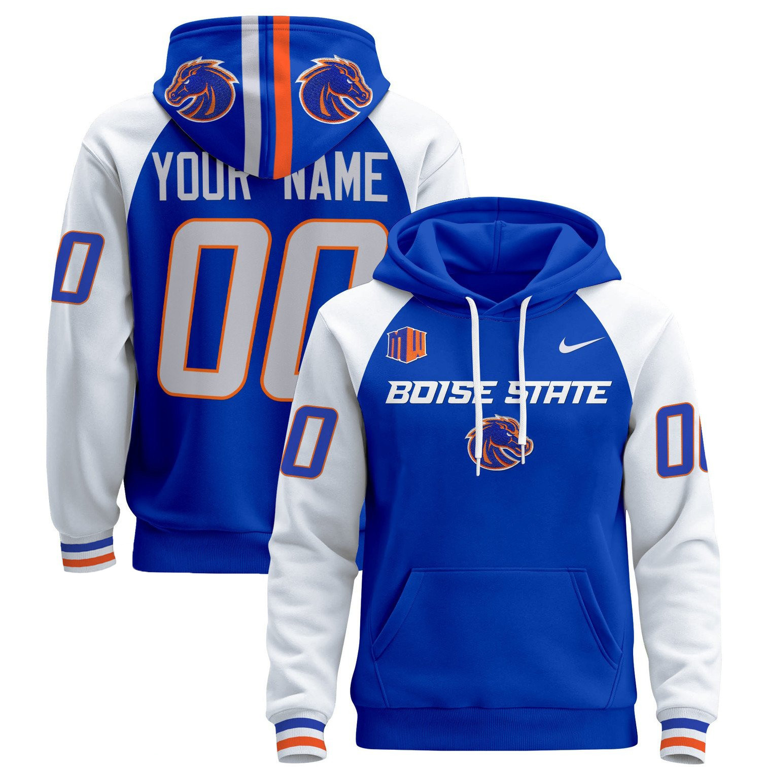 Boise State Broncos Football Hoodie - Famjoys Boise State Broncos Football Hoodie - Famjoys