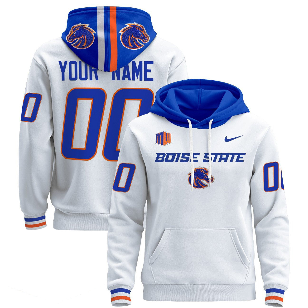 Boise State Broncos Football Hoodie - Famjoys Boise State Broncos Football Hoodie - Famjoys