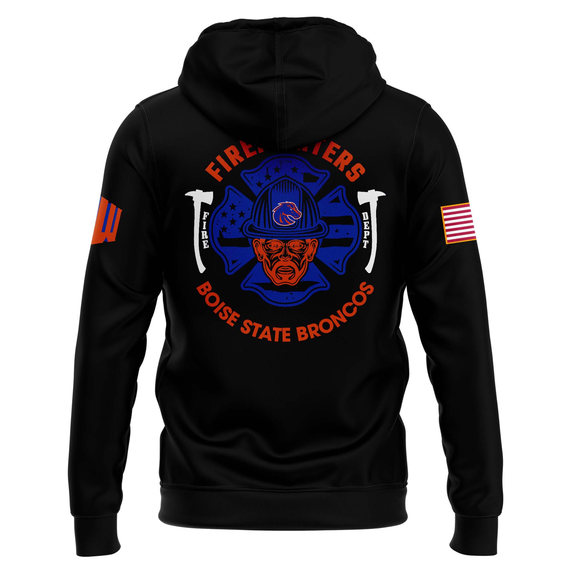 Boise State Football x Firefighter Appreciation Night Premium Pullover Hoodie - Famjoys Boise State Football x Firefighter Appreciation Night Premium Pullover Hoodie - Famjoys
