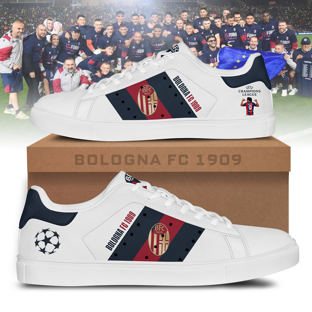 Bologna FC Speacial Low Shoes Euforia Edition - Famjoys Bologna FC Speacial Low Shoes Euforia Edition - Famjoys