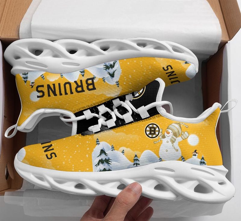 Boston Bruins Christmas Max Soul Shoes NLA030464 - Famjoys Boston Bruins Christmas Max Soul Shoes NLA030464 - Famjoys