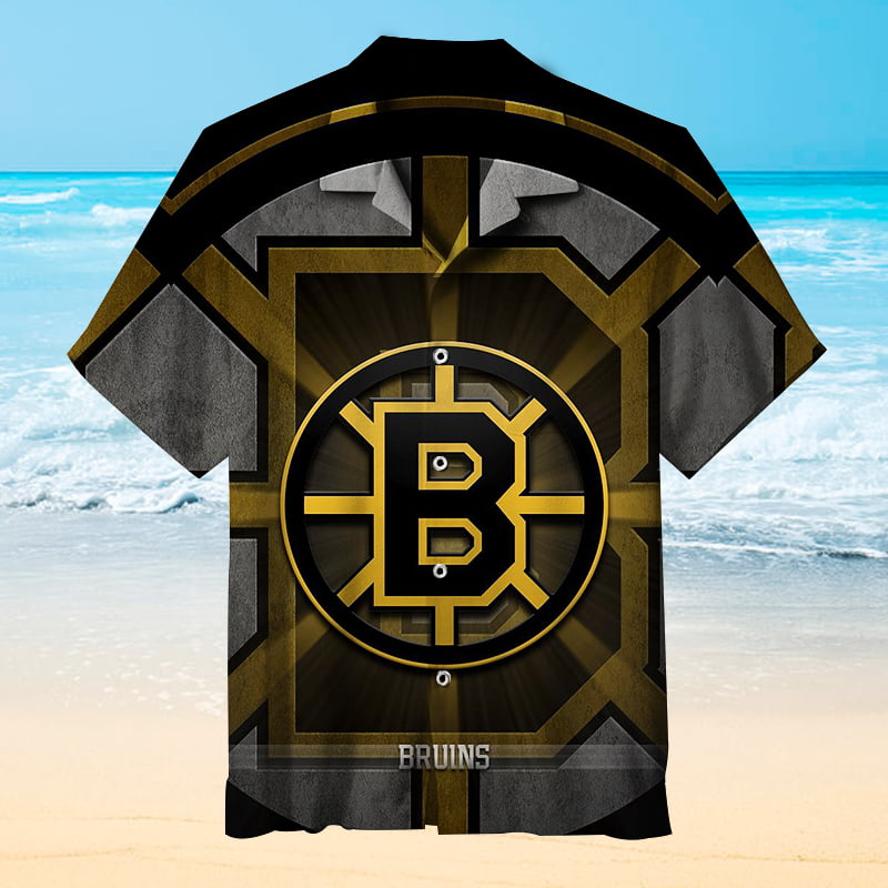 Boston Bruins-hawaiian Shirt - Famjoys Boston Bruins-hawaiian Shirt - Famjoys