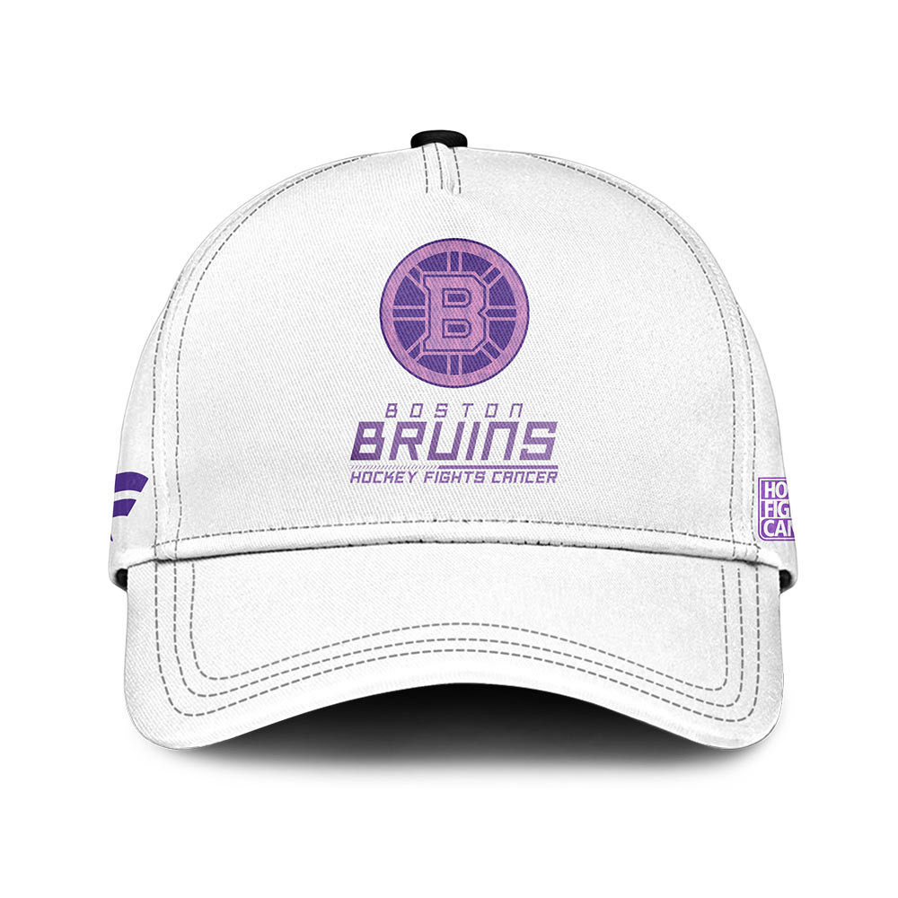 Boston Bruins Hockey Fights Cancer Hoodie #1 - Famjoys Boston Bruins Hockey Fights Cancer Hoodie #1 - Famjoys