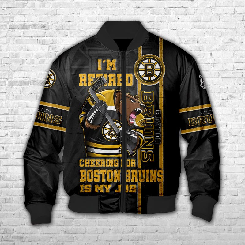 Boston Bruins Jackets I'm Retired - Famjoys Boston Bruins Jackets I'm Retired - Famjoys