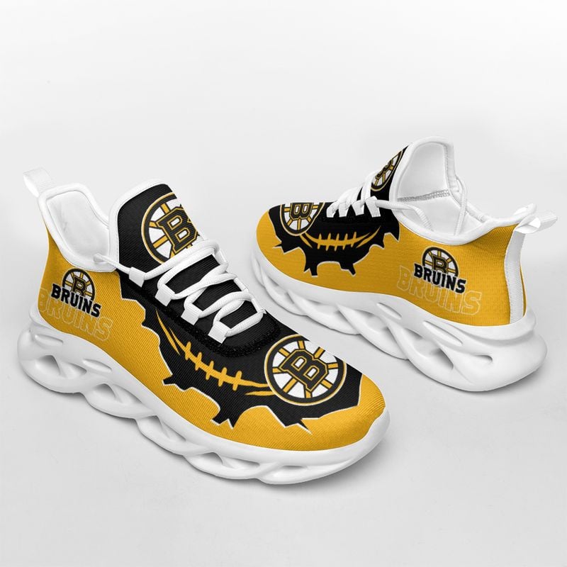 Boston Bruins Max Soul Shoes NEW020264 - Famjoys Boston Bruins Max Soul Shoes NEW020264 - Famjoys