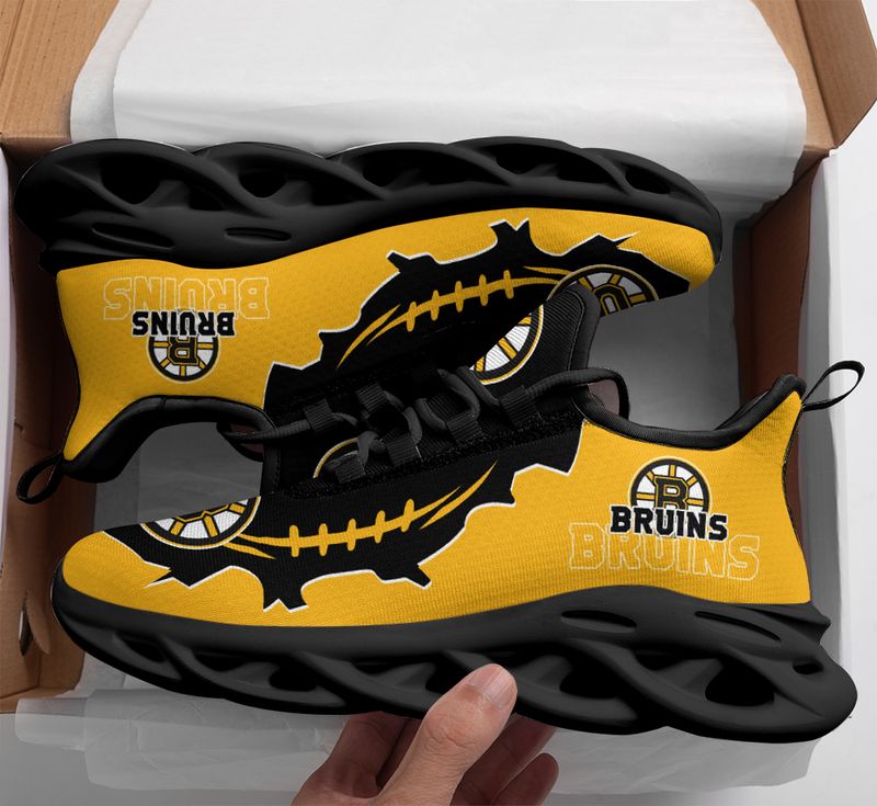 Boston Bruins Max Soul Shoes NEW020264 - Famjoys Boston Bruins Max Soul Shoes NEW020264 - Famjoys