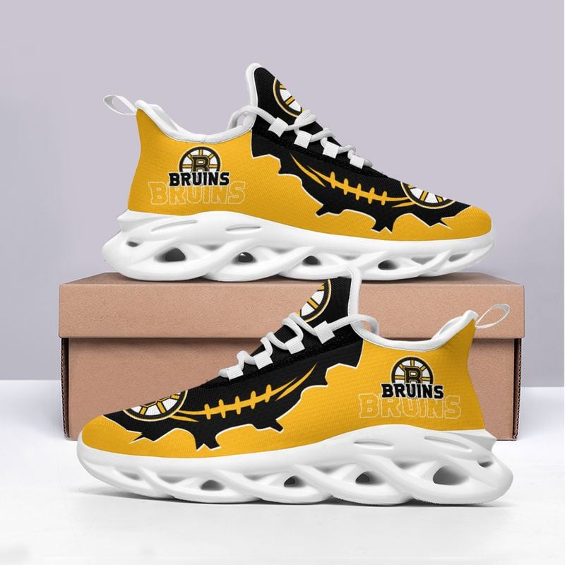 Boston Bruins Max Soul Shoes NEW020264 - Famjoys Boston Bruins Max Soul Shoes NEW020264 - Famjoys