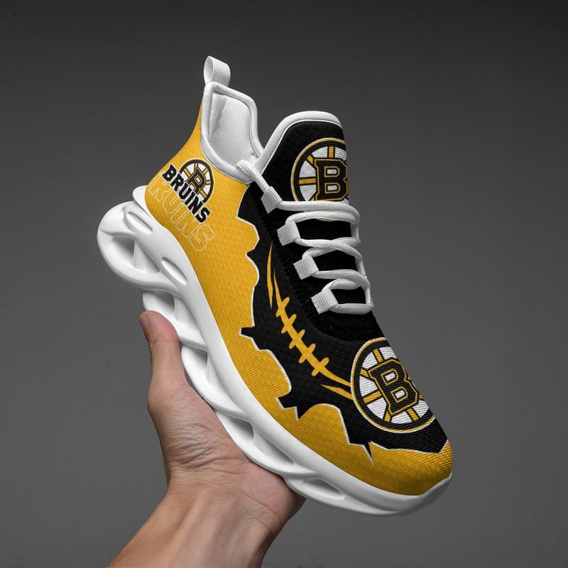 Boston Bruins Max Soul Shoes NEW020264 - Famjoys Boston Bruins Max Soul Shoes NEW020264 - Famjoys