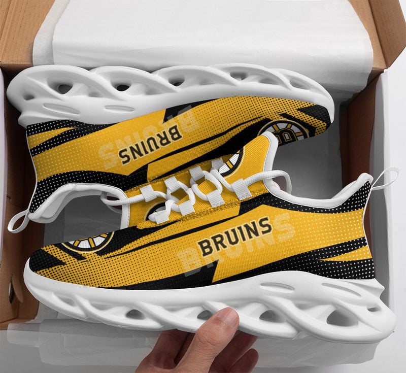 Boston Bruins Max Soul Shoes NLA060964 - Famjoys Boston Bruins Max Soul Shoes NLA060964 - Famjoys