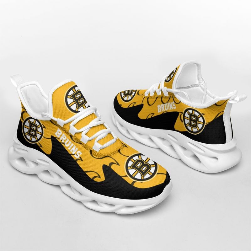 Boston Bruins Max Soul Shoes NLA066564 - Famjoys Boston Bruins Max Soul Shoes NLA066564 - Famjoys