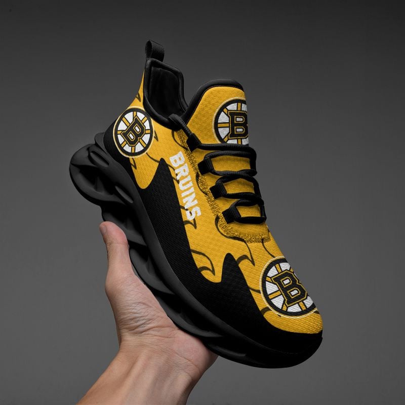 Boston Bruins Max Soul Shoes NLA066564 - Famjoys Boston Bruins Max Soul Shoes NLA066564 - Famjoys