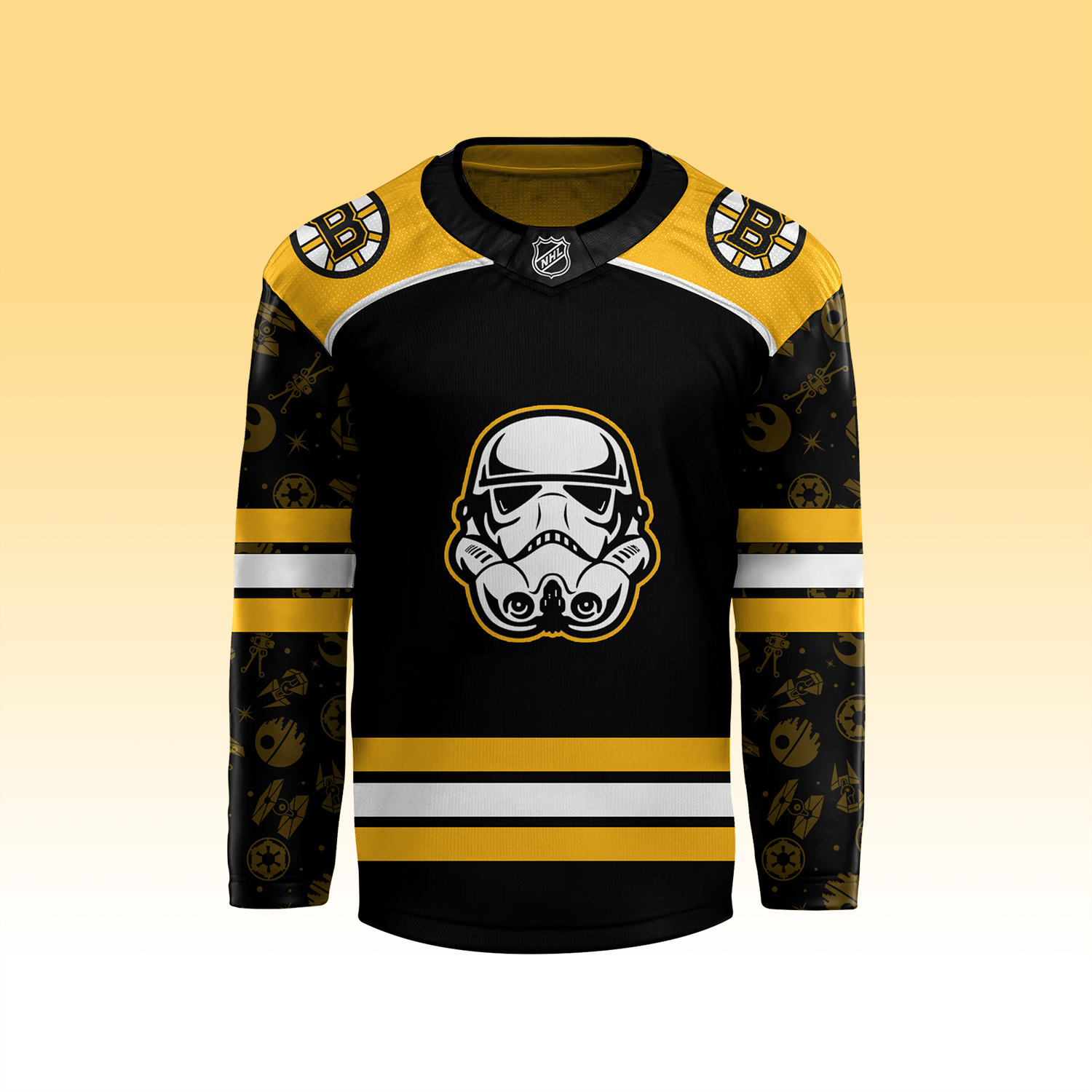 Boston Bruins x Star Wars Night jersey - Famjoys Boston Bruins x Star Wars Night jersey - Famjoys