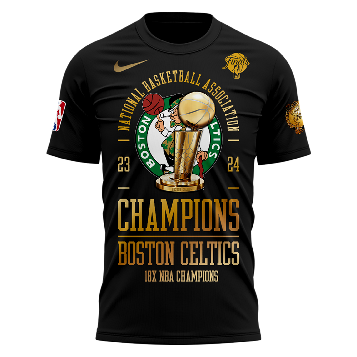 Boston Celtics 18 Time Finals Champions T Shirt - Famjoys Boston Celtics 18 Time Finals Champions T Shirt - Famjoys