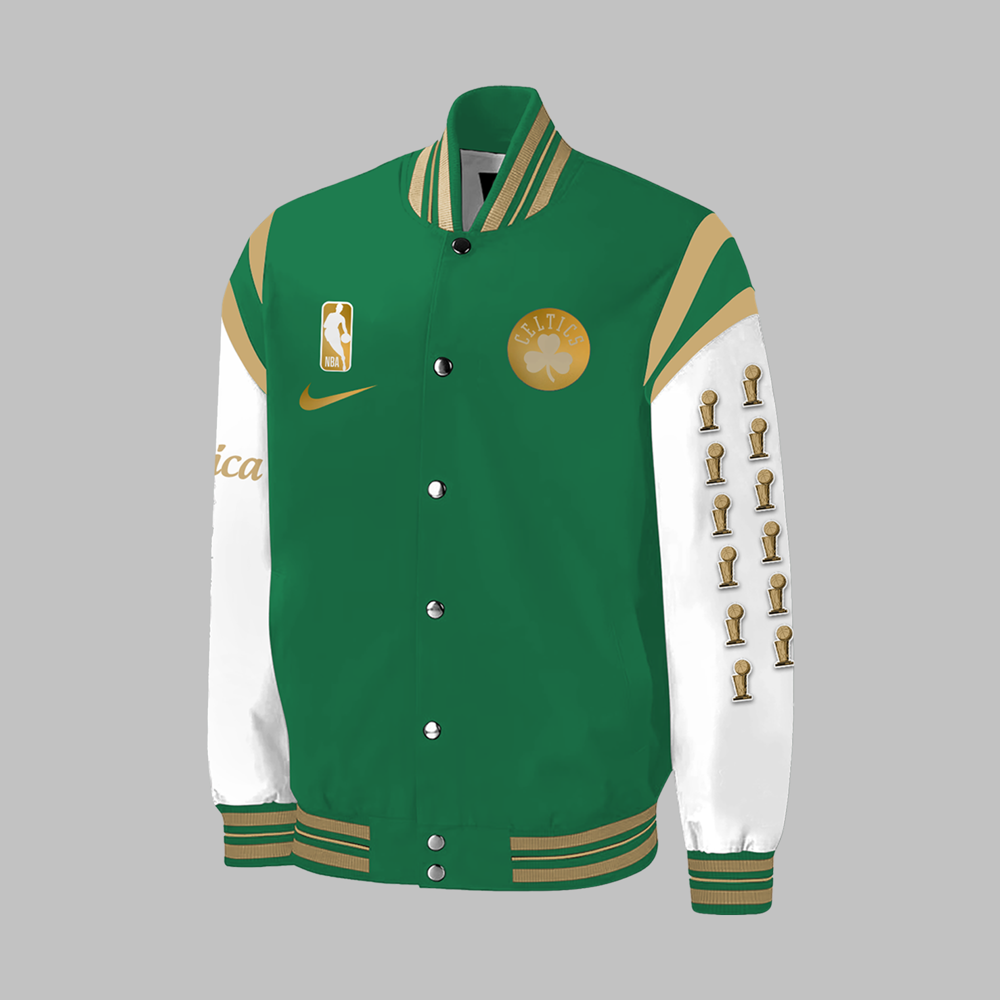 Boston Celtics 18X Champions JACKET