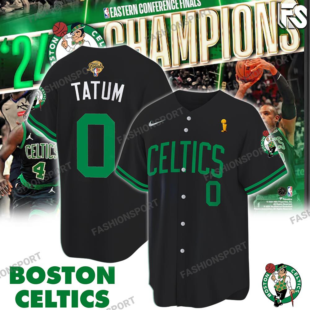 Boston Celtics Baseball jersey - Famjoys Boston Celtics Baseball jersey - Famjoys