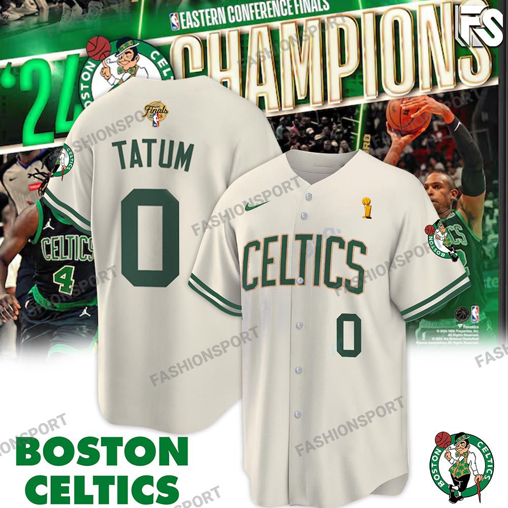 Boston Celtics Baseball jersey - Famjoys Boston Celtics Baseball jersey - Famjoys