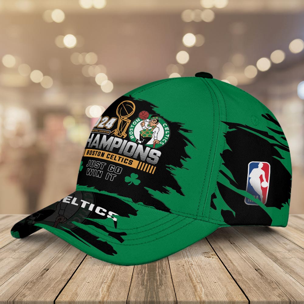 Boston Celtics Final Champions Cap - Famjoys Boston Celtics Final Champions Cap - Famjoys