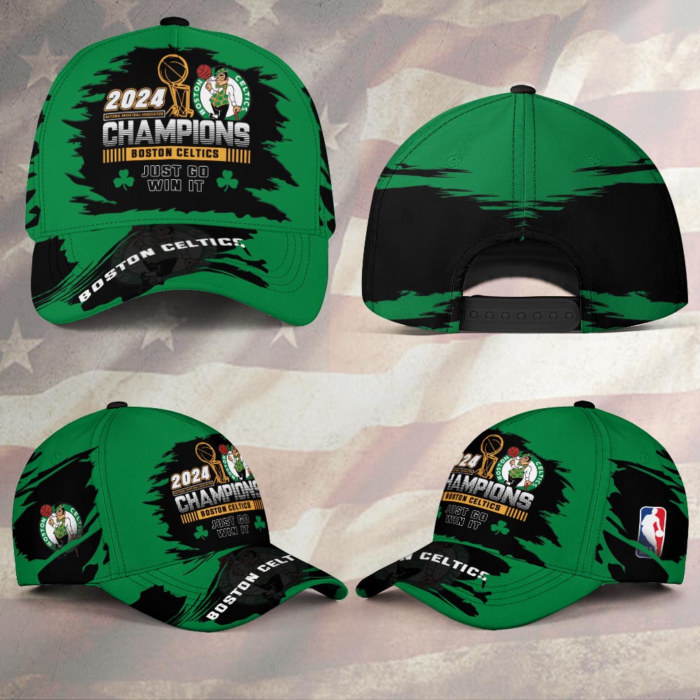 Boston Celtics Final Champions Cap - Famjoys Boston Celtics Final Champions Cap - Famjoys