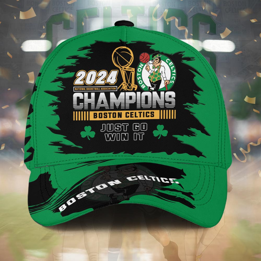 Boston Celtics Final Champions Cap - Famjoys Boston Celtics Final Champions Cap - Famjoys