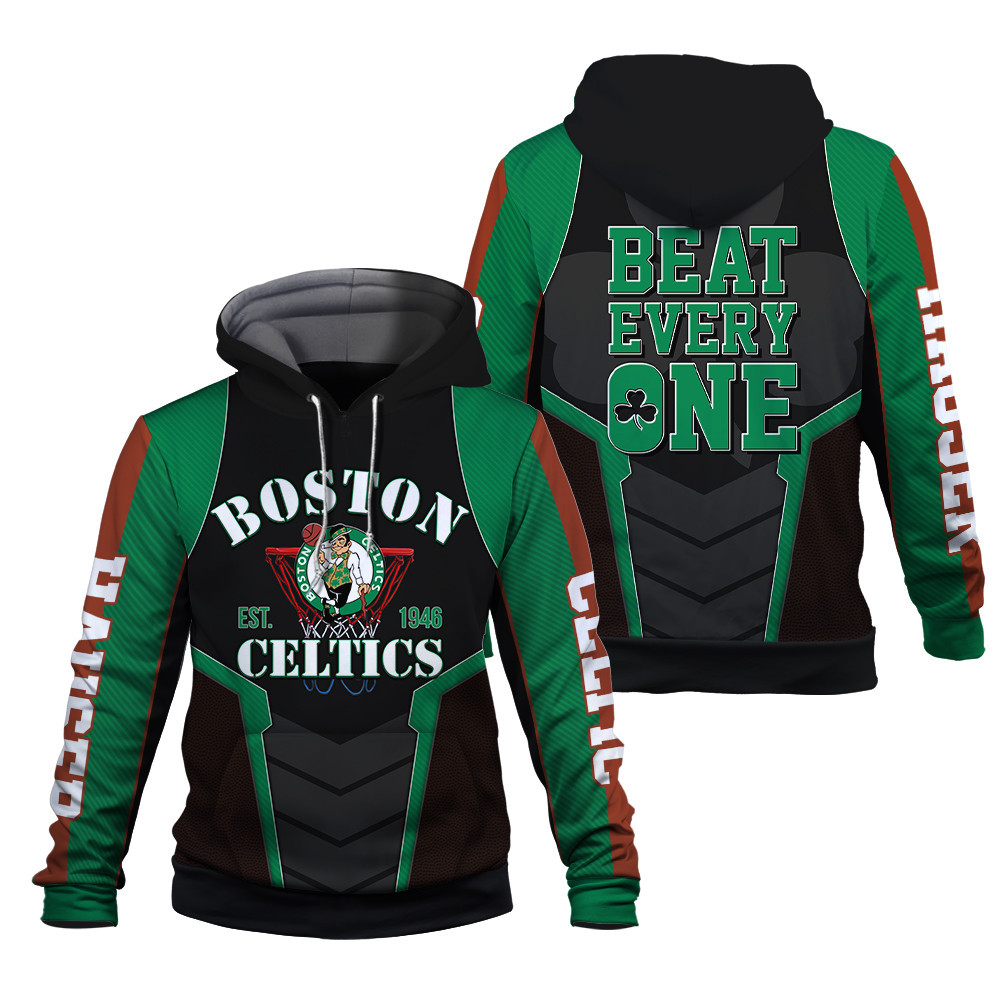 Boston Celtics Hauser Beat Every One Unisex 3D Hoodie - Famjoys Boston Celtics Hauser Beat Every One Unisex 3D Hoodie - Famjoys