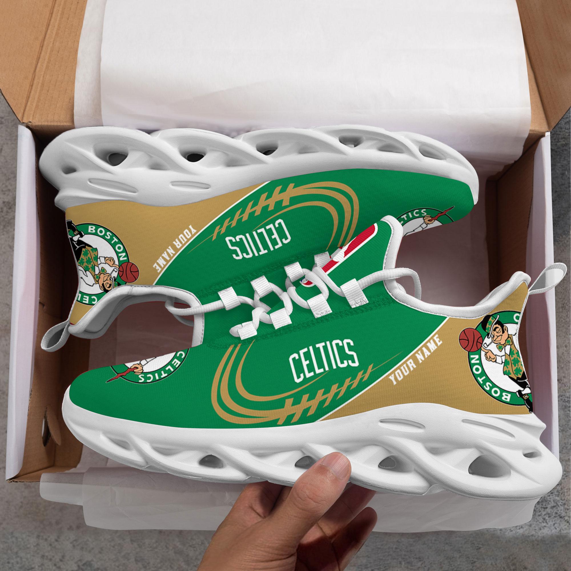 Boston Celtics Max Soul Shoes - Famjoys Boston Celtics Max Soul Shoes - Famjoys