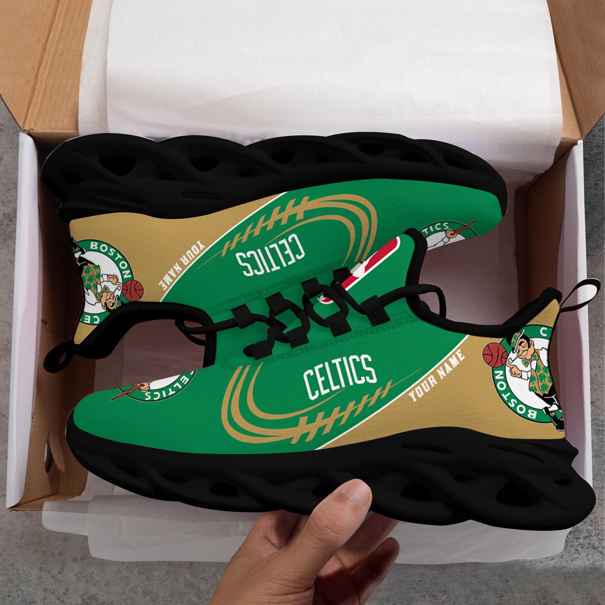 Boston Celtics Max Soul Shoes - Famjoys Boston Celtics Max Soul Shoes - Famjoys