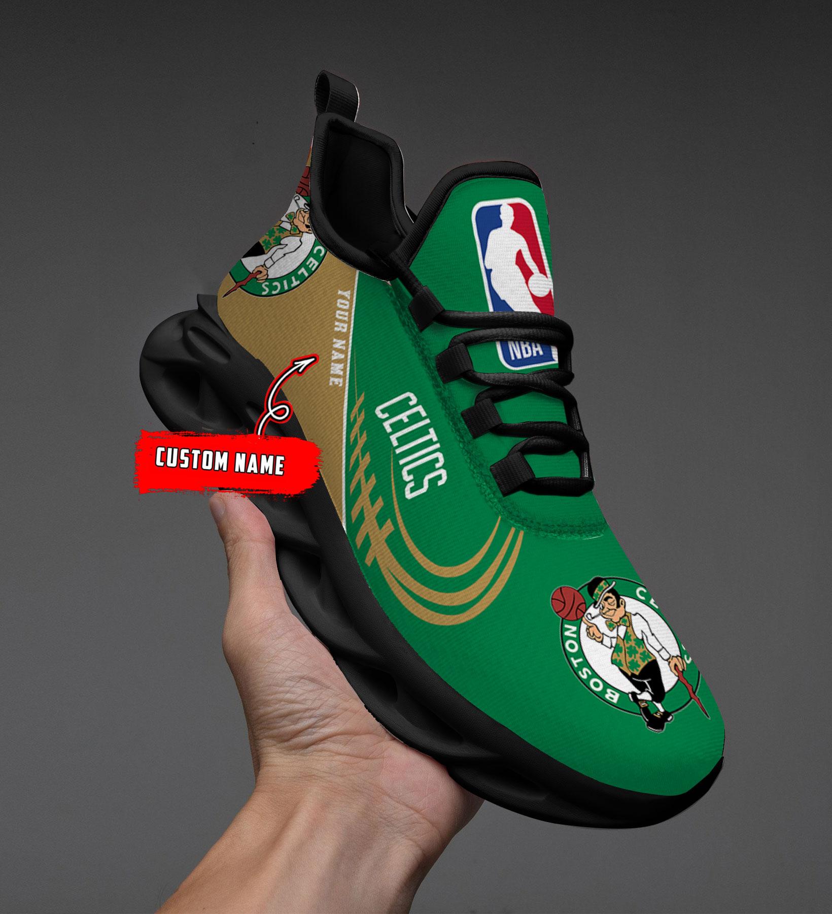 Boston Celtics Max Soul Shoes - Famjoys Boston Celtics Max Soul Shoes - Famjoys