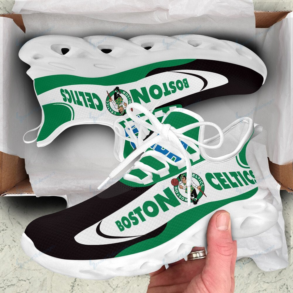 Boston Celtics Max Soul YZ Running Sneakers 65 - Famjoys Boston Celtics Max Soul YZ Running Sneakers 65 - Famjoys