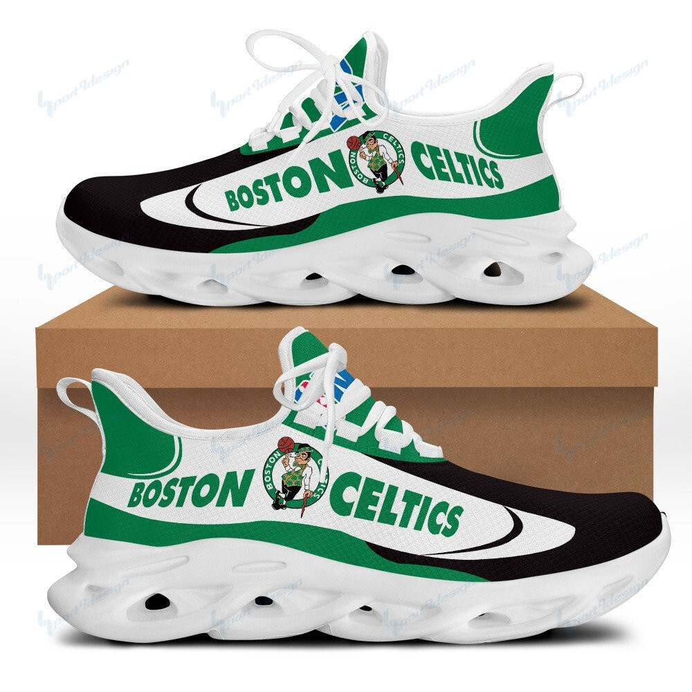 Boston Celtics Max Soul YZ Running Sneakers 65 - Famjoys Boston Celtics Max Soul YZ Running Sneakers 65 - Famjoys