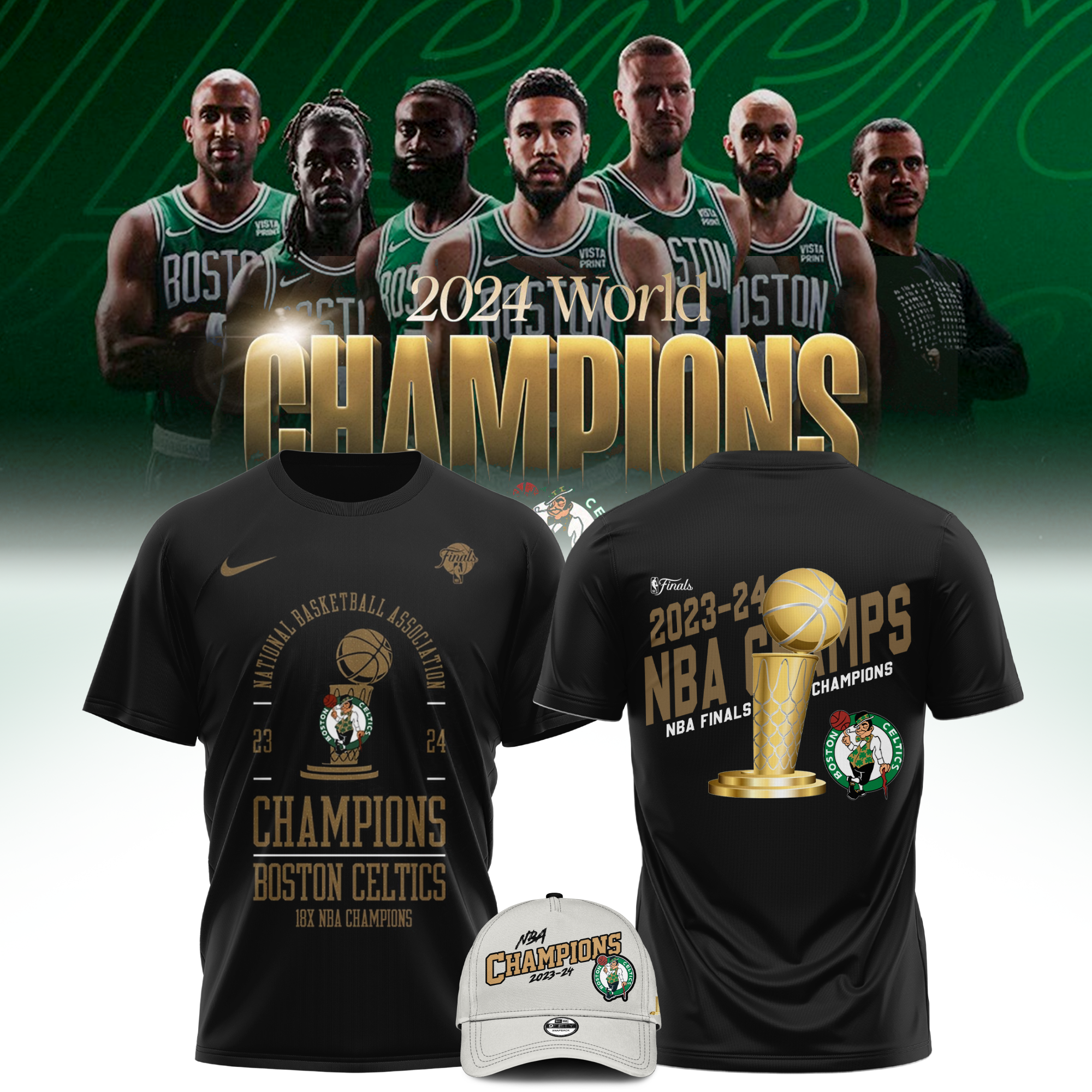 Boston Celtics   NBA Champions Locker Room TShirt