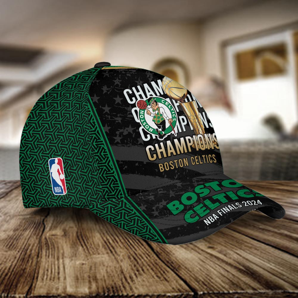 Boston Celtics NBA Final Champions Cap - Famjoys Boston Celtics NBA Final Champions Cap - Famjoys