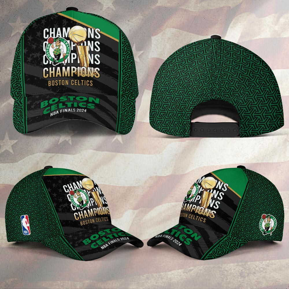 Boston Celtics NBA Final Champions Cap - Famjoys Boston Celtics NBA Final Champions Cap - Famjoys