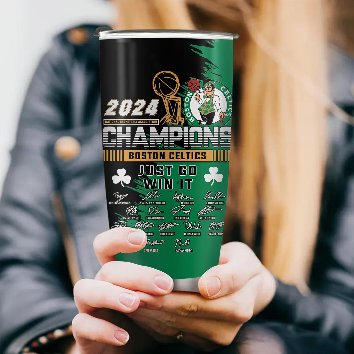 Boston Celtics NBA Final Champions Tumbler - Famjoys Boston Celtics NBA Final Champions Tumbler - Famjoys