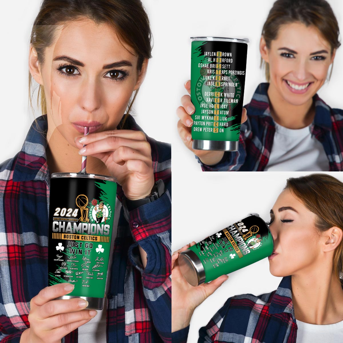 Boston Celtics NBA Final Champions Tumbler - Famjoys Boston Celtics NBA Final Champions Tumbler - Famjoys