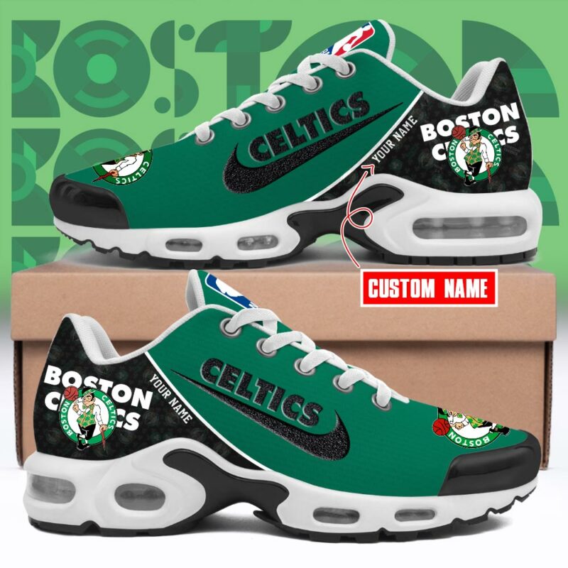 Boston Celtics NBA Personalized Sneaker - Famjoys Boston Celtics NBA Personalized Sneaker - Famjoys