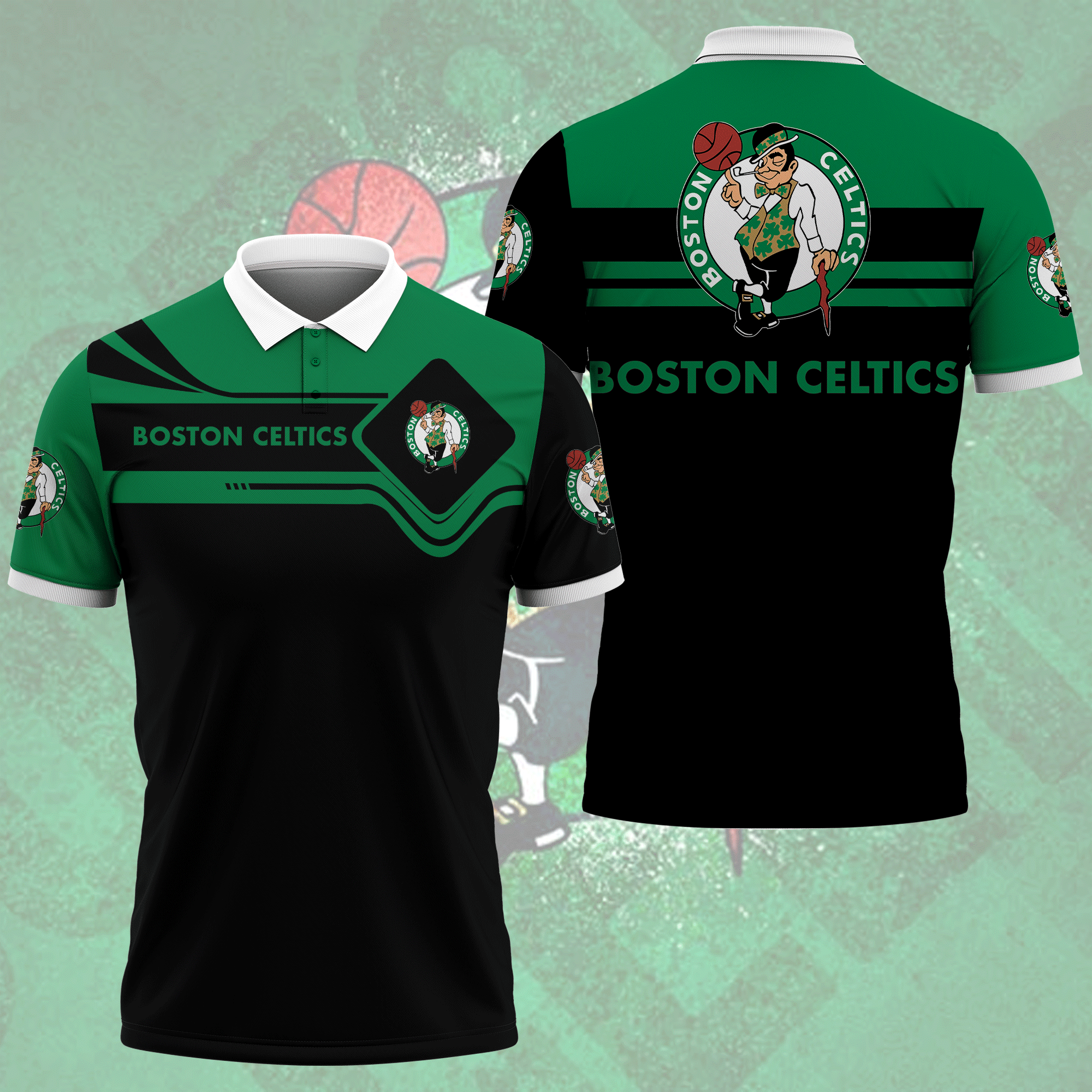 Boston Celtics Polo - Famjoys Boston Celtics Polo - Famjoys