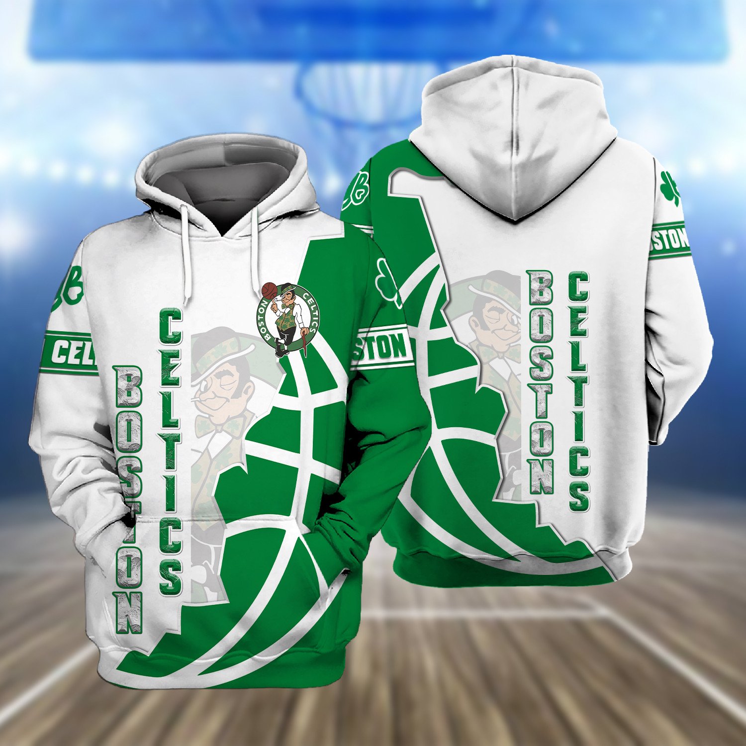 Boston Celtics Premium 3D Shirt - Famjoys Boston Celtics Premium 3D Shirt - Famjoys