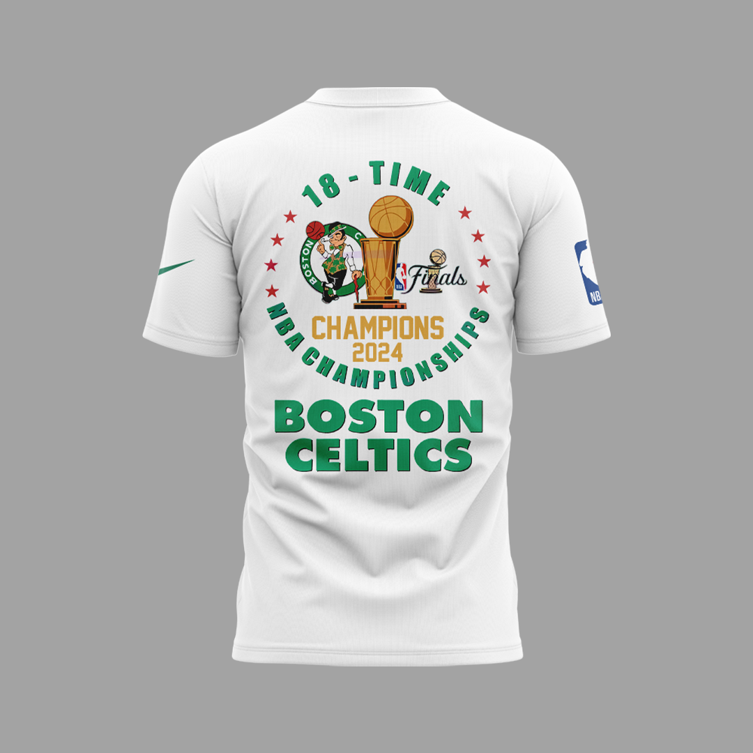 Boston Celtics WORLD CHAMPIONS ðŸÂ†Congratulations 18 Time NBA Finals Tshirt - Famjoys Boston Celtics WORLD CHAMPIONS ðŸÂ†Congratulations 18 Time NBA Finals Tshirt - Famjoys